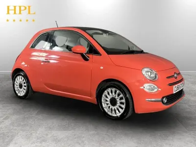 Used Fiat 500 Lounge 69 HP (50 kW) 2018 Pink Hatchback