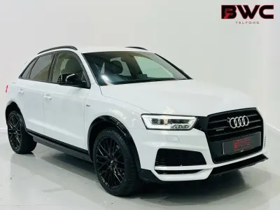 Used Audi Q3 Black Edition 150 HP (110 kW) 2017 White SUV