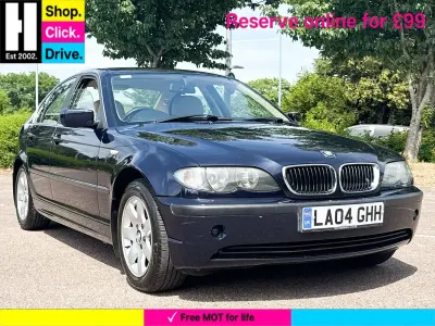 Used BMW 325 192 HP (141 kW) 2004 Blue Sedan