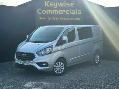 Used Ford Transit Custom Limited 130 HP (95 kW) 2022 Silver Van
