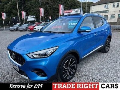 Used MG ZS Exclusive 111 HP (81 kW) 2023 Blue SUV