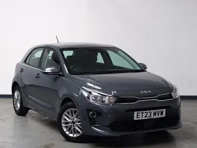 Used Kia Rio 83 HP (61 kW) 2023 Grey Hatchback