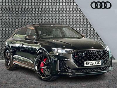 New Audi RS Q8 Design 631 HP (464 kW) 2026 Mythos black metallic SUV