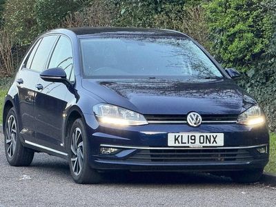 Used VW Golf VII Match 150 HP (110 kW) 2019 Blue Hatchback
