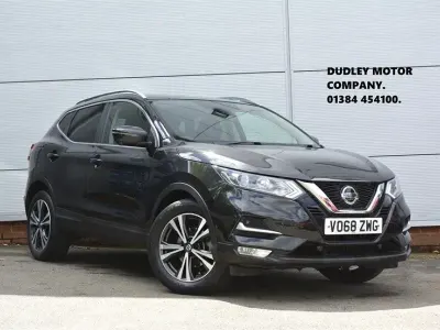 Used Nissan Qashqai N-Connecta 140 HP (102 kW) 2018 Black SUV