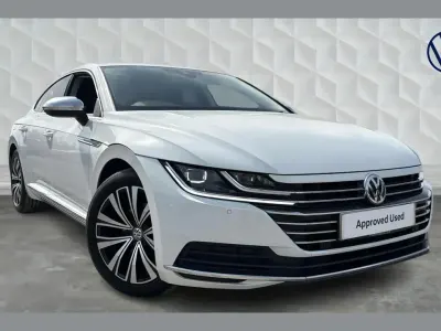 Used VW Arteon Elegance 150 HP (110 kW) 2018 White Hatchback