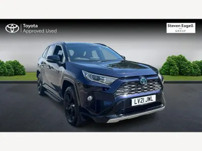 Used Toyota RAV4 2021 Blue/black SUV