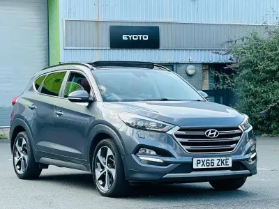Used Hyundai Tucson Premium SE 185 HP (136 kW) 2016 Grey SUV