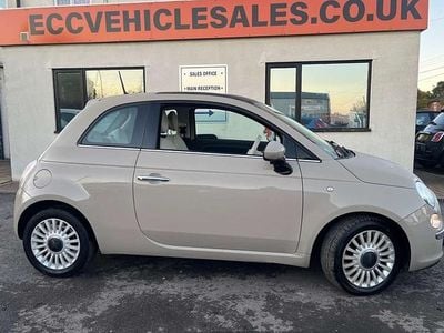Beige Used 2012 Fiat 500 Lounge Hatchback | £3,995 (Fair price)