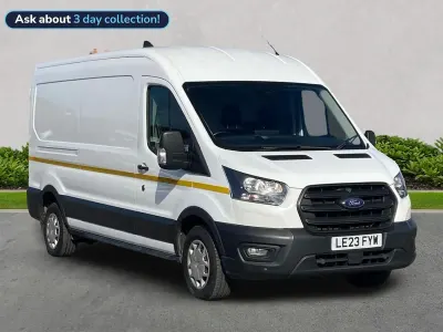 Used Ford Transit Trend 130 HP (95 kW) 2023 White Van