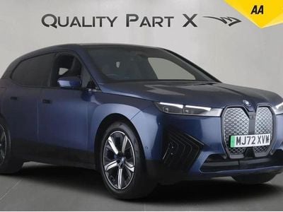 Blue Used 2022 BMW iX M Sport SUV | £33,480 (Good price)