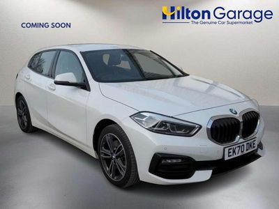 Used BMW 118 Sport Line 2020 White Hatchback