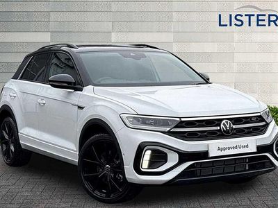 New VW T-Roc Black Edition 150 HP (110 kW) 2026 Pure white SUV