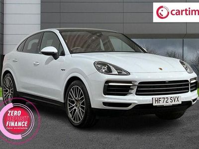 White Used 2022 Porsche Cayenne Platinum Edition SUV | £53,990 (Fair price)