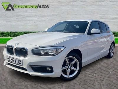 Used BMW 116 Comfort Edition 116 HP (85 kW) 2016 White Hatchback