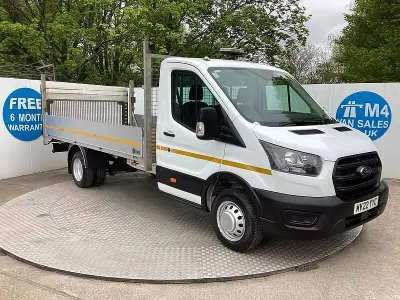 Used Ford Transit 130 HP (95 kW) 2022 White Cabriolet