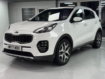 White Used 2017 Kia Sportage GT-Line SUV | £10,995 (Fair price)
