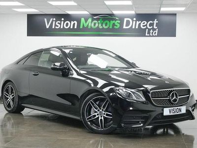 Used Mercedes E220 AMG line 194 HP (142 kW) 2018 Black Coupe