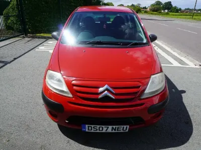 Used Citroën C3 60 HP (44 kW) 2007 Red Hatchback