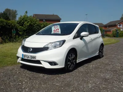 Used Nissan Note Acenta Premium 80 HP (58 kW) 2014 White Hatchback