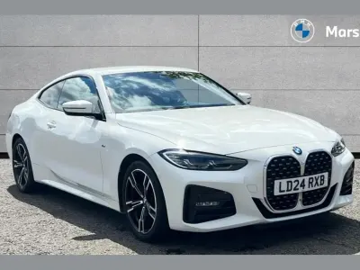 Used BMW 420 M Sport 184 HP (135 kW) 2024 Alpine white Coupe