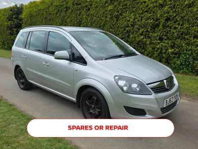 Usado Vauxhall Zafira