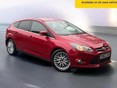 Used Ford Focus Zetec 115 HP (84 kW) 2012 Red Hatchback
