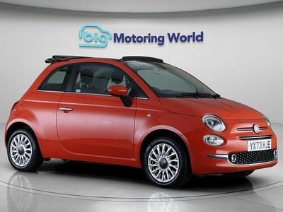 Used Fiat 500 2023 Orange Cabriolet