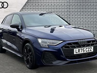 Blue Used 2025 Audi A3 e-tron Black Edition Hatchback | £32,356