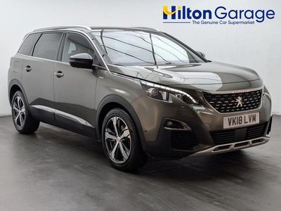 Grey Used 2018 Peugeot 5008 GT-line Hatchback | £13,650 (Fair price)