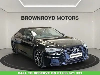 Usado Audi A6 S-Line 204 CV (150 kW) 2022 Negro Berlina