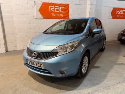 Used Nissan Note Acenta Premium 90 HP (66 kW) 2014 Blue Hatchback