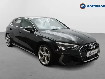 Used Audi A3 S-Line 2023 Black Sedan