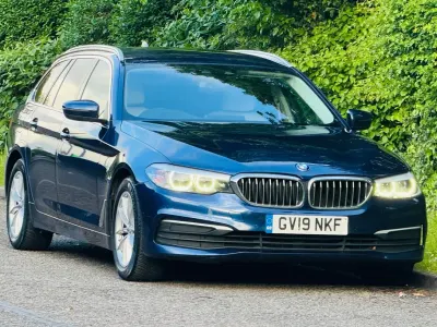 Used BMW 520 2019 Blue Estate