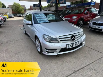 Used Mercedes C220 2011 Silver Sedan