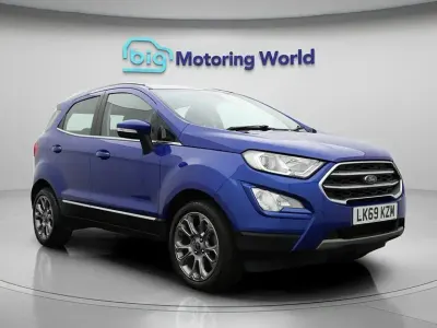 Used Ford Ecosport Titanium 125 HP (91 kW) 2019 Blue SUV