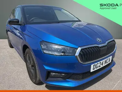 Used Skoda 110 R Colour Edition 81 HP (59 kW) 2024 Race blue metallic black body / magic pearl effect roof Hatchback