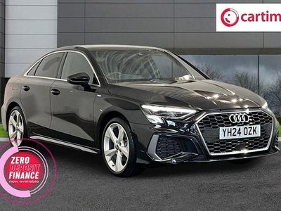 Used Audi A3 S-Line 150 HP (110 kW) 2024 Black Sedan
