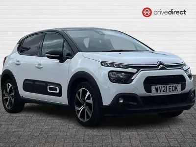 Używany Citroën C3 PureTech 110 KM (80 kW) 2021 Biały Hatchback