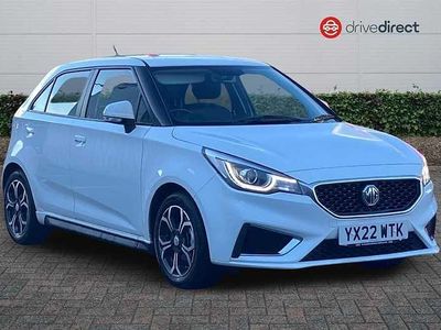 Used MG MG3 Exclusive 106 HP (77 kW) 2022 White Hatchback