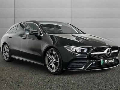 Used Mercedes CLA220 Shooting Brake AMG Line Premium 187 HP (137 kW) 2020 Black Estate