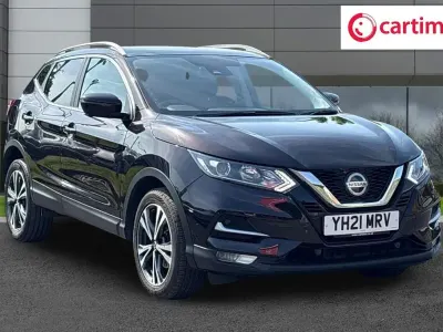 Używany Nissan Qashqai N-Connecta 160 KM (117 kW) 2021 Czarny SUV