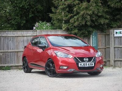 Used Nissan Micra 99 HP (72 kW) 2019 Red Hatchback