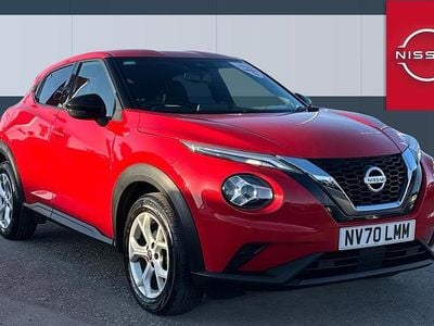 Used Nissan Juke N-Connecta 114 HP (83 kW) 2020 Red SUV