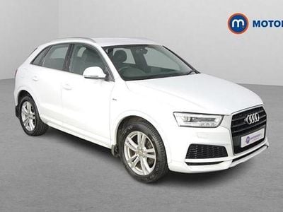 Used Audi Q3 S-Line 150 HP (110 kW) 2018 White SUV