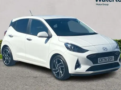 Used Hyundai i10 Premium 2024 White Hatchback