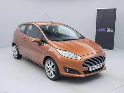 Used Ford Fiesta Zetec 2017 Brown Hatchback