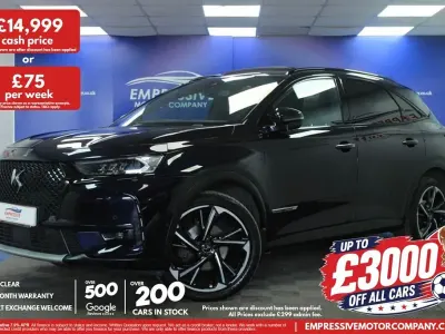 Used DS Automobiles DS7 Crossback 225 HP (165 kW) 2021 Blue SUV