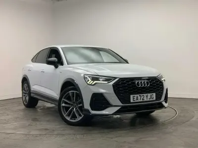 Used Audi Q3 Black Edition 150 HP (110 kW) 2022 White SUV