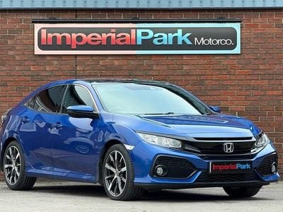 Blue Used 2025 Honda Civic EX Hatchback | £13,795